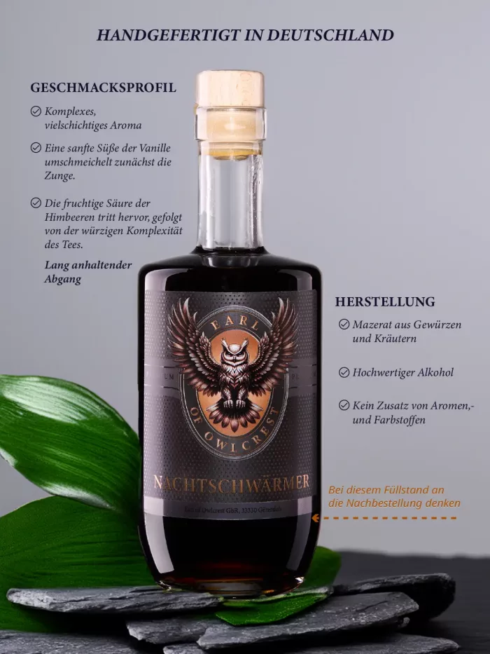 Nachtschwärmer Likör, Premium Liköre aus Gütersloh online kaufen